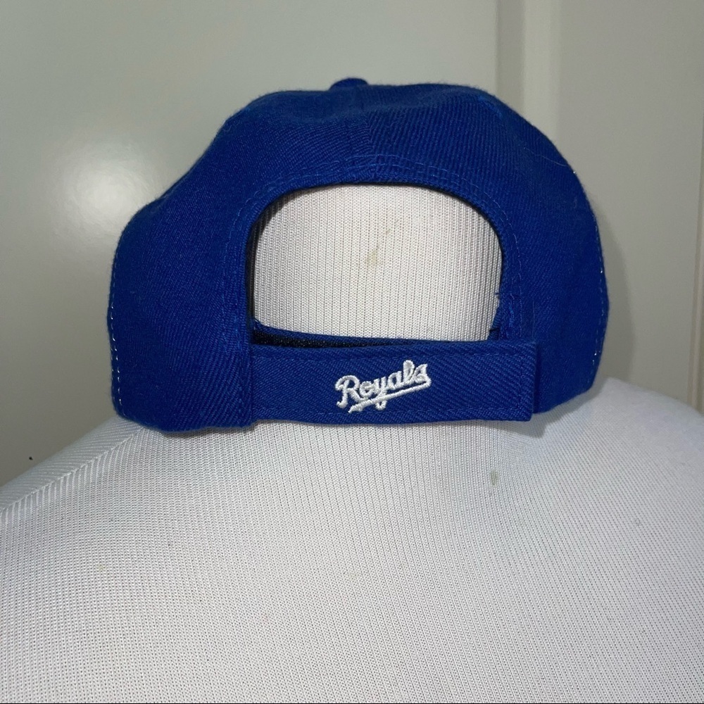Kansas City Royals Franchise Two Tone Gray 47 Brand Adjustable Hat - Picture 6 of 10